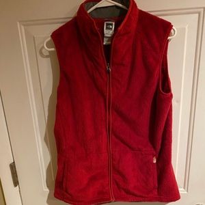 The North Face fleece vest